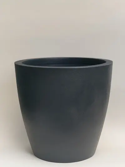 Manolya Beton Saksı No 3 Ø37cm Antrasit -  Saksilar - Lalezar Botanik